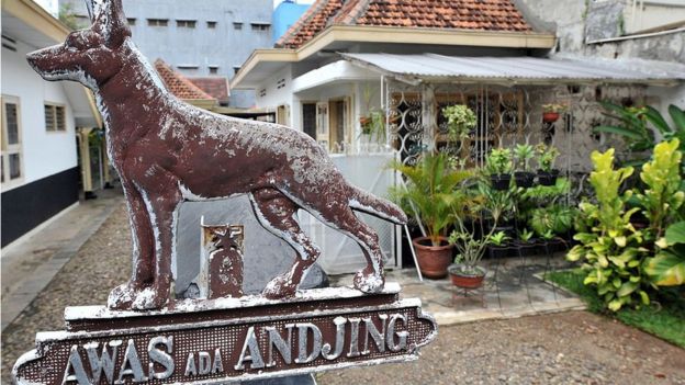 Rumah di Jakarta, yang pernah dihuni keluarga Barack Obama pada periode 1970-1971.