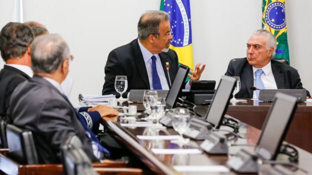 Jungmann em reunião com Temer; ele diz que ação conjunta é necessária para resolver problemas nas fronteiras