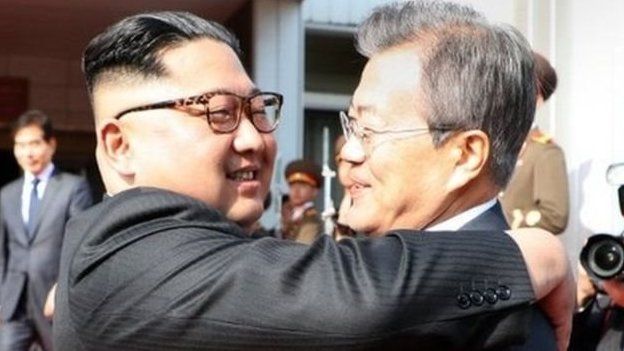 வட கொரியா - தென் கொரியா தலைவர்கள் திடீர் சந்திப்பு