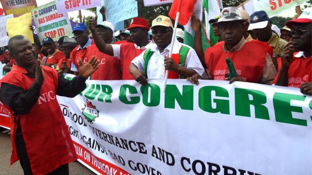 Nlc Strike Labour Don Suspend Nationwide Strike Bbc News Pidgin 9527