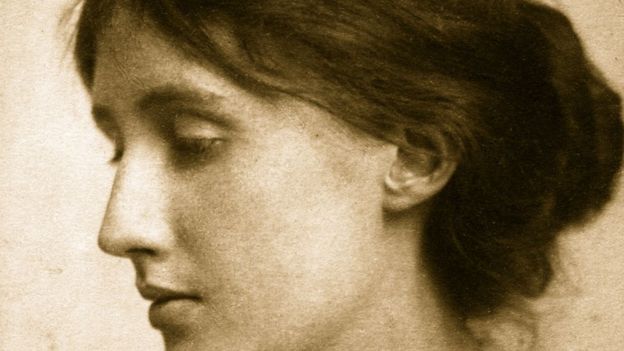 Foto de perfil da escritora britânica Virginia Woolf