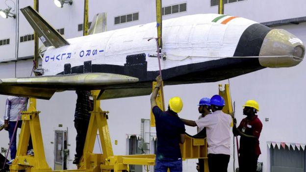 نموذج لصاروخ هندي قابل لإعادة الاستخدام