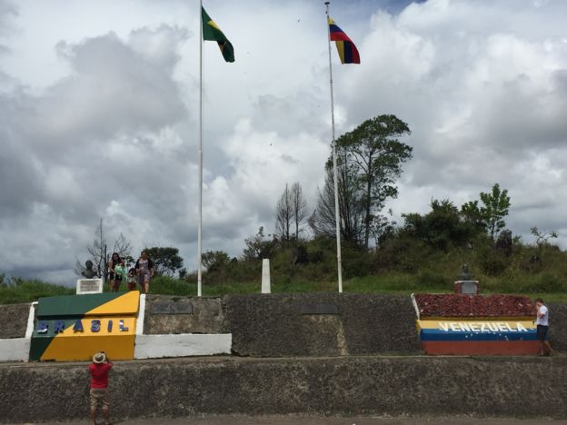 Frontera entre Brasil y Venezuela