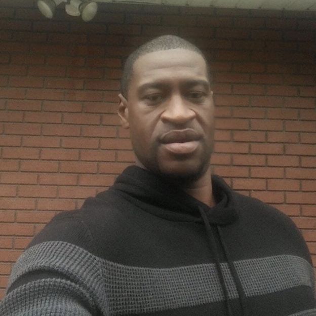 George Floyd, black man