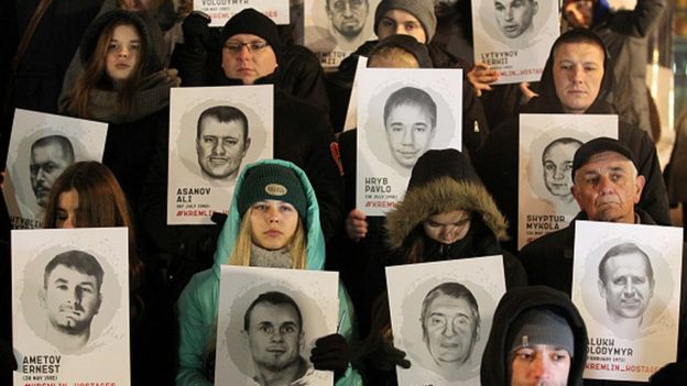 Акція на підтримку українських в'язнів