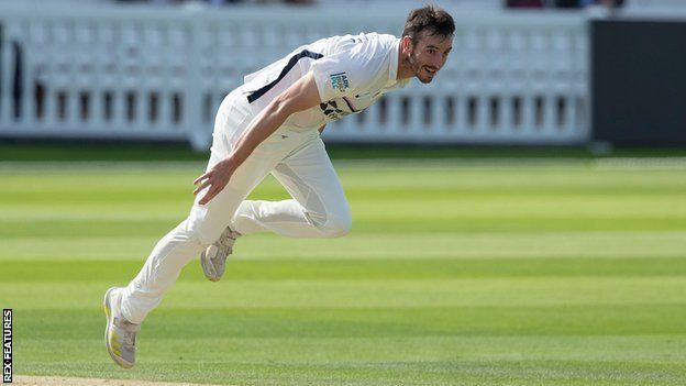 Middlesex bowler Toby Roland-Jones took seven wickets in the game