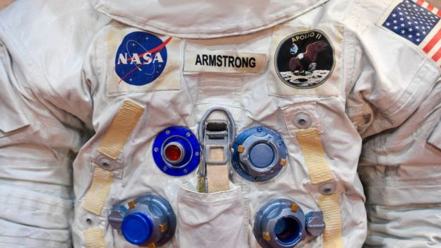 Traje espacial de Neil Armstrong.