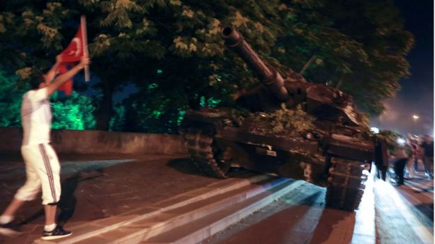 El intento de golpe de estado en Turquía dejó más de 200 muertos.