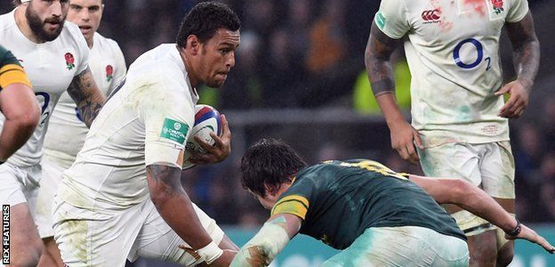 Nathan Hughes on the charge against South Africa