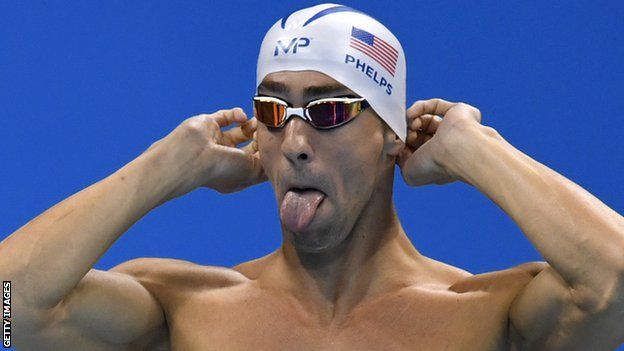 American swimmer Michael Phelps