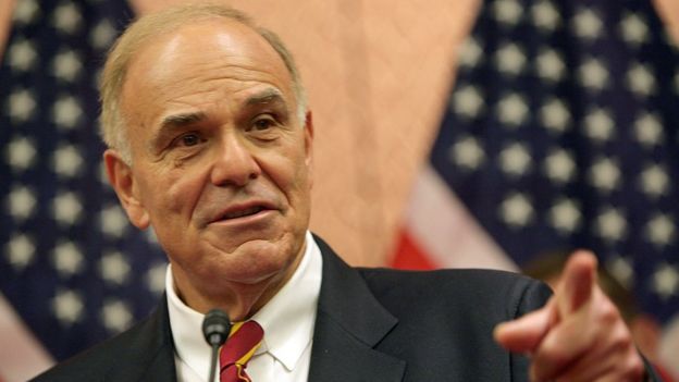 El exgobernador de Pensilvania, Ed Rendell, en un discurso en Washington, DC.