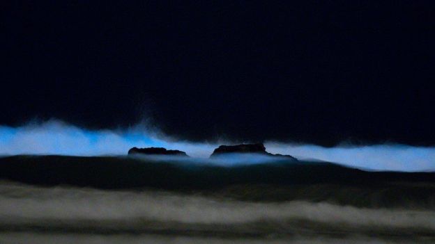 Blue Sea Waves