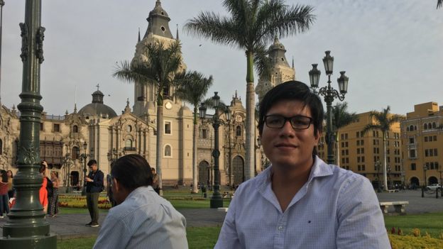 Renzo Carranza en Lima.