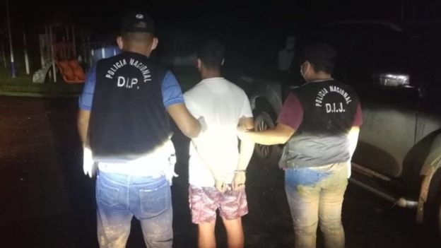 El detenido