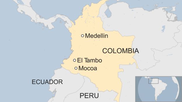 Watu 250 waangamia kwenye maporomoko ya ardhi Colombia