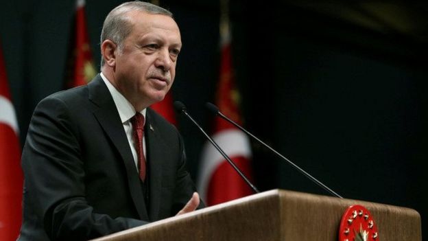 Rais Erdogan amesema walinzi wake walikuwa wakifanya kazi yao