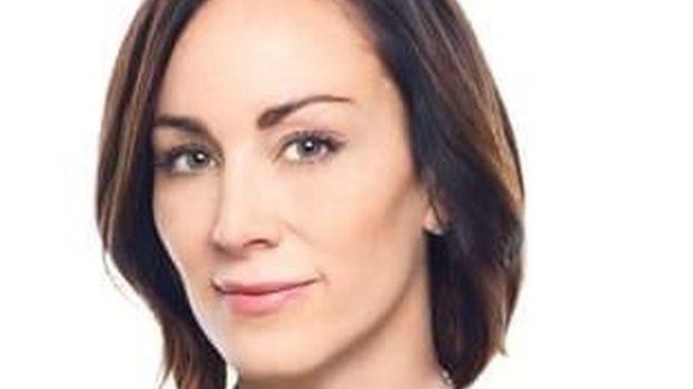 Amanda Lindhout in her Facebook profile picture.