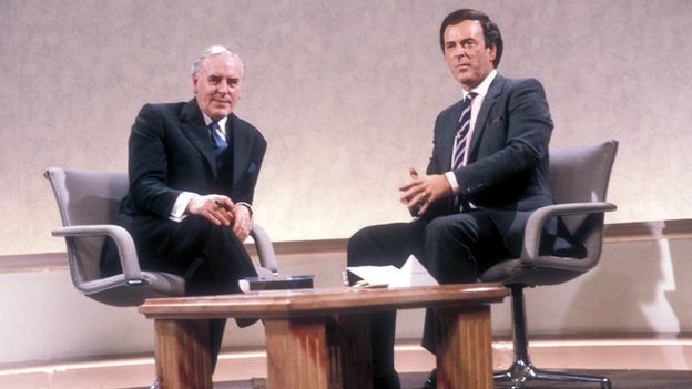 George Cole and Terry Wogan