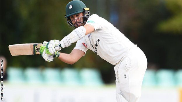 Worcestershire opening batsman Daryl Mitchell hit his fourth Championship hundred of the summer