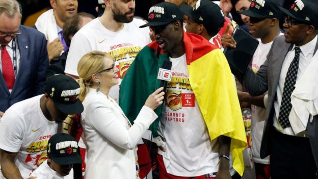 Image result for pascal siakam raptors champion 2019