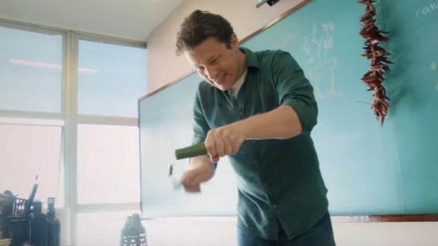 Jamie Oliver em vídeo da Sadia