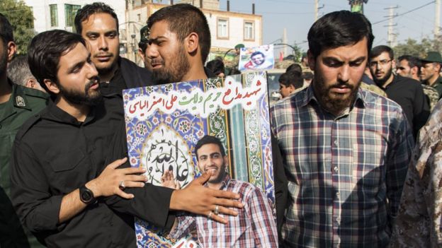 در سال ۹۵ بنیاد شهید اعلام کرد که تعداد کشتهشدگان ایرانی در جنگ داخلی سوریه از یک هزار نفر فراتر رفته است. این قربانیان در تبلیغات حکوکتی "شهید مدافع حرم" نامیده میشوند