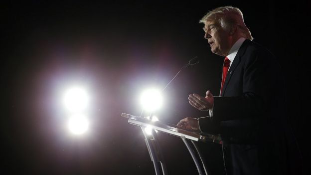 Donald Trump en Nueva Orleans