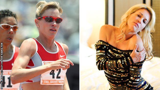 Suzy Favor Hamilton Olympic athlete to Las Vegas escort BBC Sport 