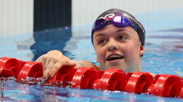 Maisie Summers-Newton beat her SM6 200m medley world record by 0.75 seconds