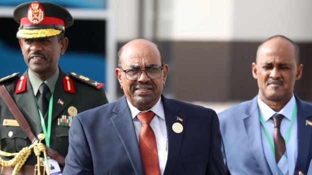 Omar al-Bashir.