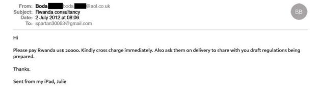 Rwanda email