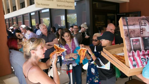 ÐÑÐ¾ÐµÐºÑ Pizza to the polls