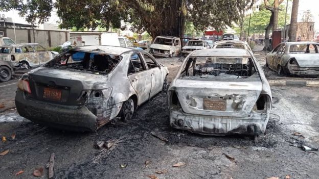 Tanker Explosion In Lagos Update Fire Outbreak In Lagos Today 2021 Timeline BBC News Pidgin