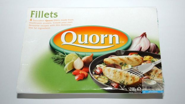 Caja de filetes marca Quorn