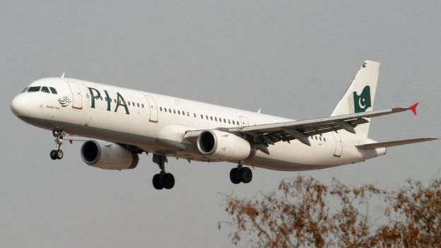 Avião da Pakistan International Airlines