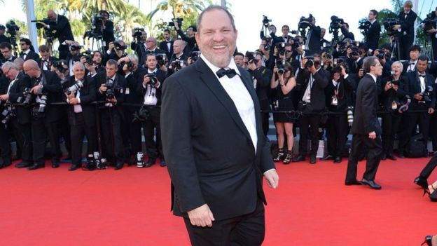 Harvey Weinstein en la alfombra roja en 2012.