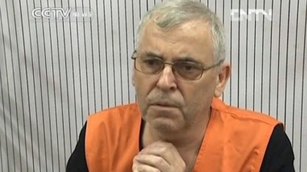 Chinese TV channel breached rules with 'forced confession' 2 Peter Humphrey - undated still from CCTV