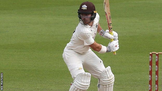 Surrey captain Rory Burns' last century was his 101 for England against New Zealand in Hamilton 10 months ago