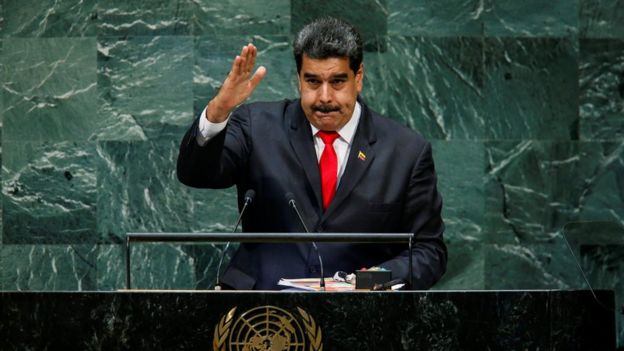 Nicolás Maduro en la Asamblea General de Naciones Unidas