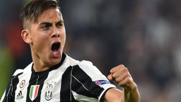 Atletico Madrid italazimika kulipa dau la £105m kumsajili mshambuliaji Paulo Dybala, 24, kutoka Juventus. (Mail)