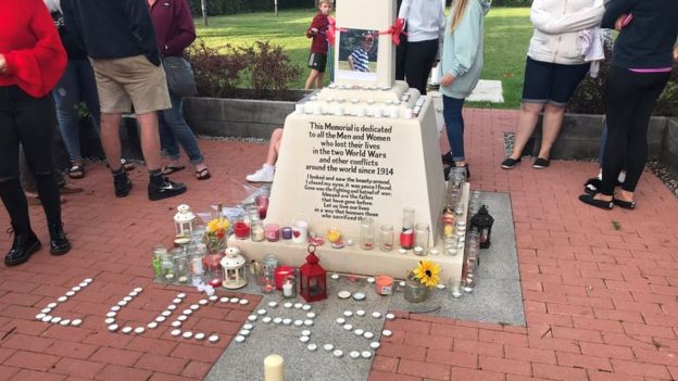 Vigil set up in Aylesham for Lucas Dobson