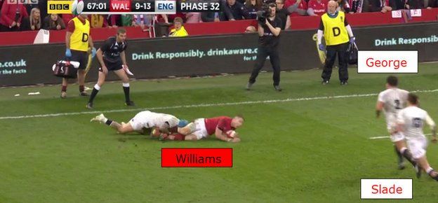 Liam Williams in danger
