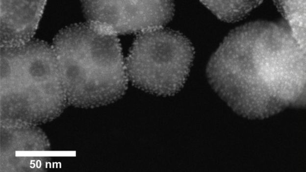 Nanopartículas de platina