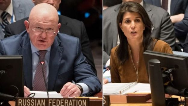 வார்த்தை போரில் அமெரிக்கா - ரஷ்யா