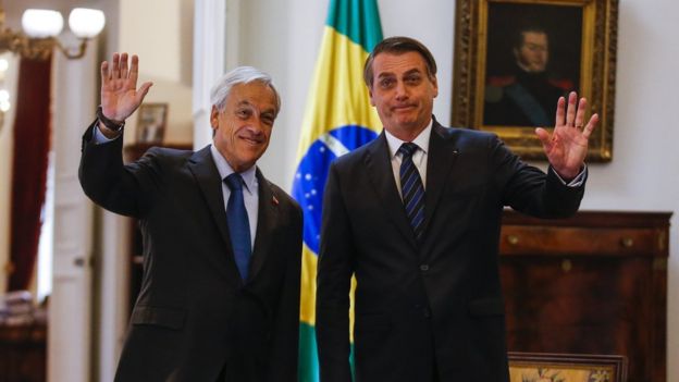 Piñera e Bolsonaro