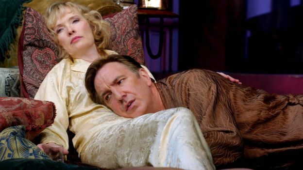 Linsday Duncan and Alan Rickman in Private Lives