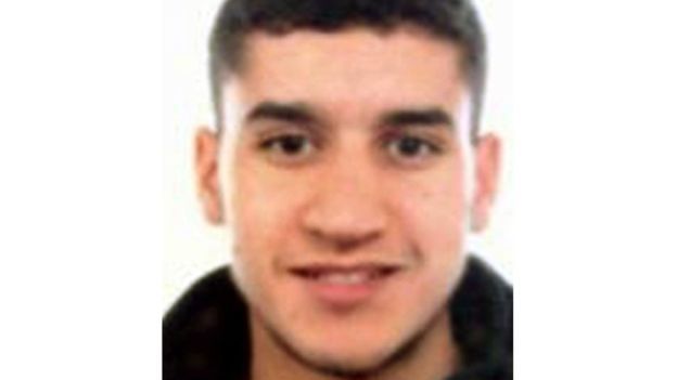 یونس ابویعقوب که ۲۲ سال دارد مظنون اصلی حملات هفته پیش اسپانیاست