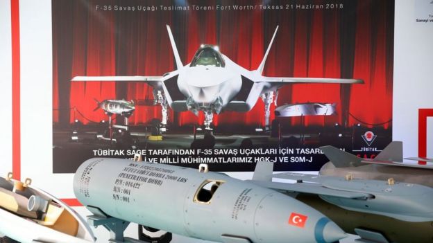 Municiones turcas para los F-35