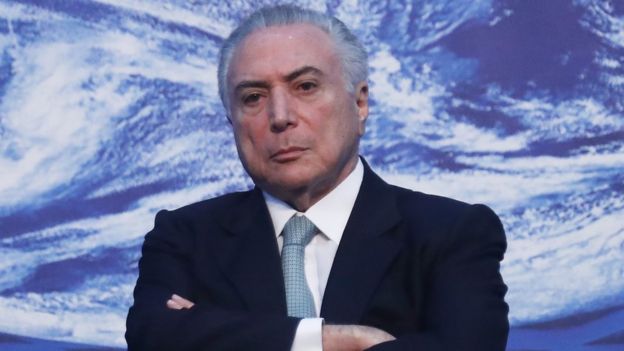 Presidente brasileño Michel Temer