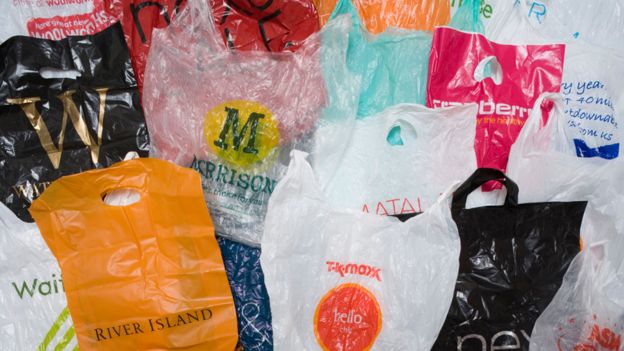 How can plastic bag addiction be